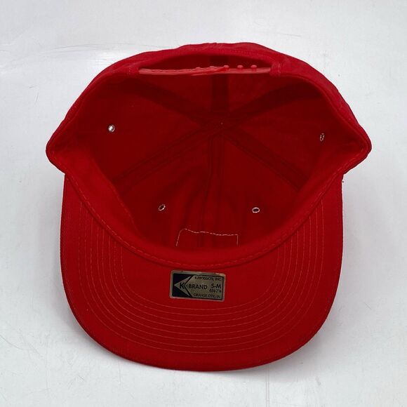 Vintage K-Brand Funk's G Hybrid Snapback Trucker Hat Red Size S-M USA  (H23) - Picture 6 of 15